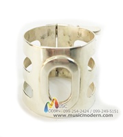 Silver plate Ligature Soprano Saxophone  and Cap สายรัดลิ้น สำหรับ Soprano Sax