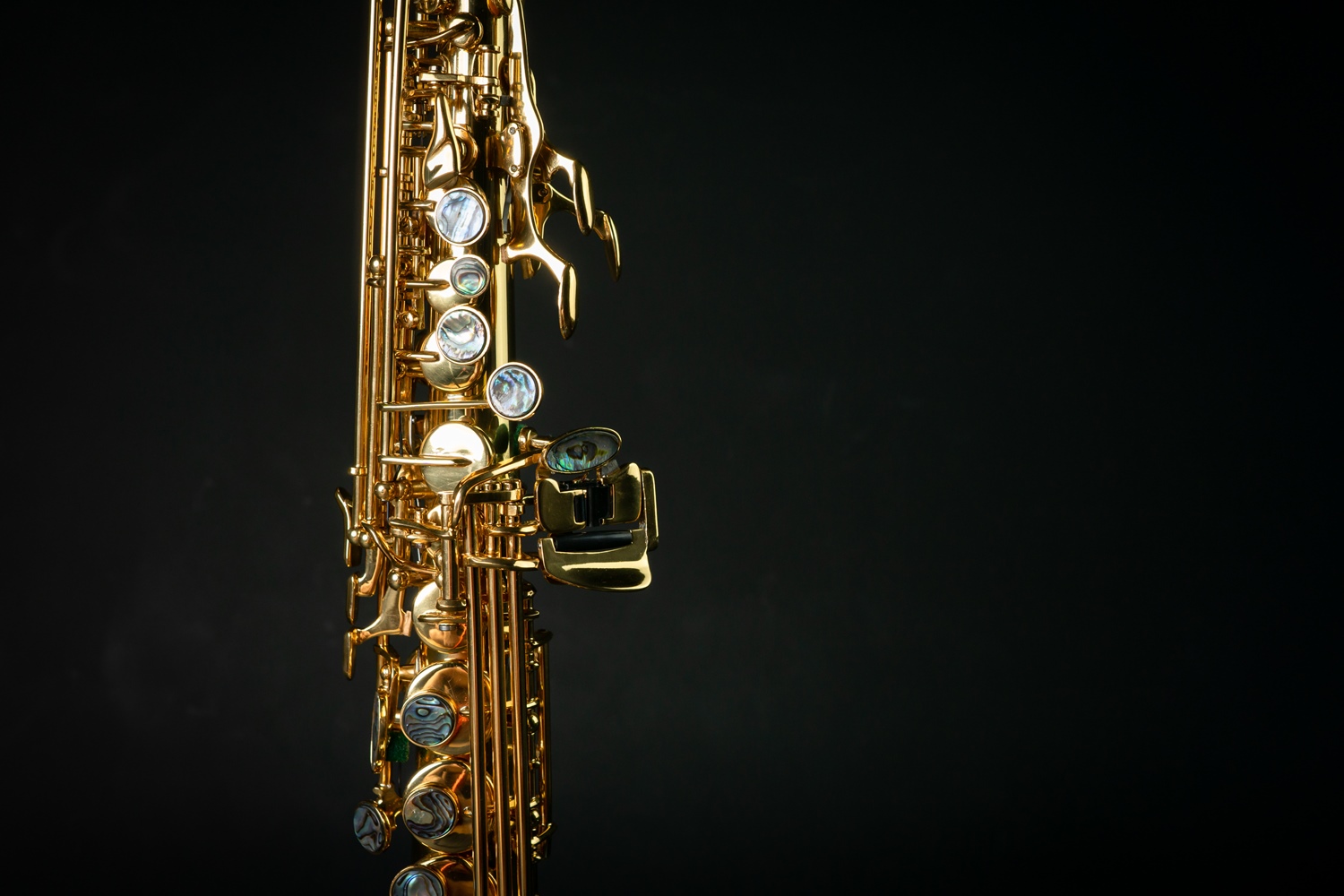 Overtone Soprano Saxophone รุ่น gold lacquer OSS-101