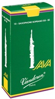 Vandoren Java Soprano Saxophone Reeds โซปราโนโซโฟน รุ่น จาวากล่องเขียว