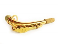 Saxophone Strap Alto / Tenor สายคล้Overtone Alto saxophone necks Model Balance I (Gold Lacqure) คออัลโตแซกโซโฟน Overtone รุ่น บาลาซวันงแซกโซโฟน  แบบผ้า