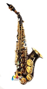 Overtone Soprano Curve Saxophone รุ่น OSSC-black pearl โซปราโนเคิบแซกโซโฟน ยี่ห้อ โอเว่อร์โทน รุ่น OSSC-black pearl