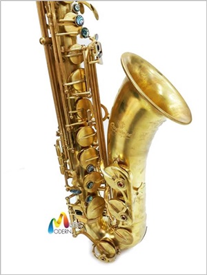 Overtone Tenor Saxophone รุ่น un lacquer OST-60 เทเนอร์แซกโซโฟน ยี่ห้อ โอเว่อร์โทน รุ่น un lacquer OST-60