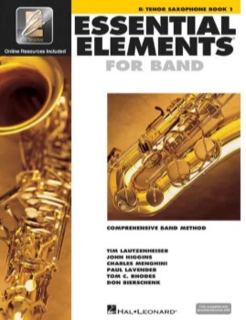 Essential Elements for Band Bb Tenor Saxophone – Book 1