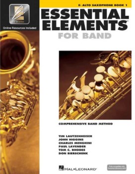 Essential Elements for Band Eb Alto Saxophone – Book 1