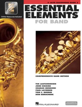 Essential Elements for Band Eb Alto Saxophone – Book 2