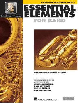 Essential Elements for Band Eb Baritone Saxophone – Book 1